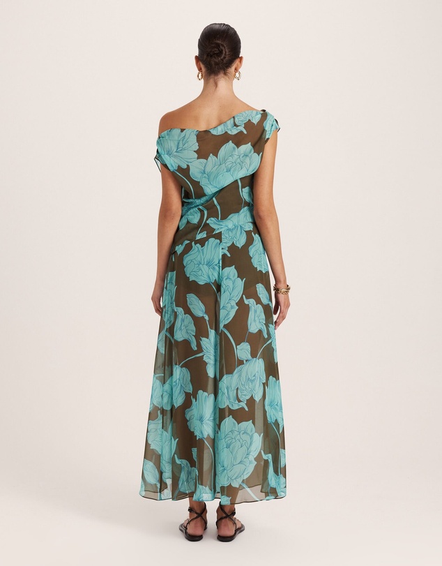 SABA - Verdisa Silk Maxi Skirt