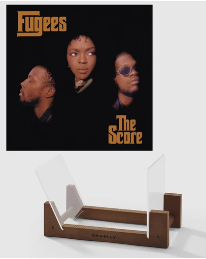 Sony Music - Fugees The Score Vinyl Album & Crosley Record Storage Display Stand