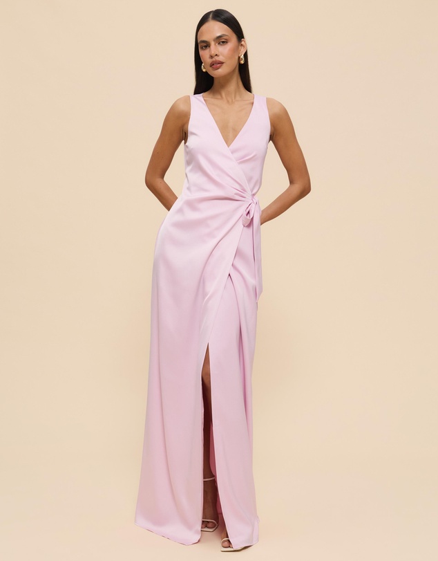 CHANCERY - Lani Sleeveless Wrap Maxi Dress