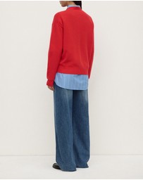 Assembly Label - Carter Brushed Wool Sweater