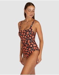 Baku Swimwear - Flamenco Square Neck One Piece Swimsuit