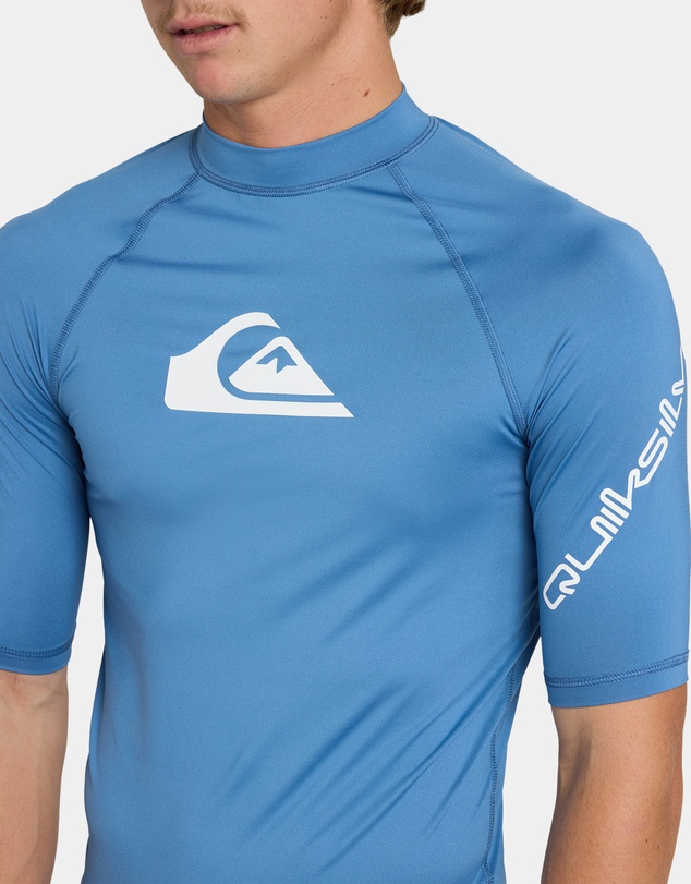 Quiksilver - Mens All Time Short Sleeve Rashguard
