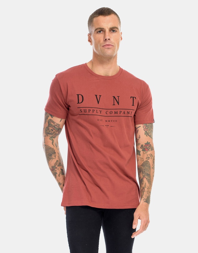 DVNT - Deluxe Tee - Rust