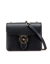 Pre-Loved by Azura Reborn - Pre-Loved Small Dollar Calfskin Interlocking G Crossbody