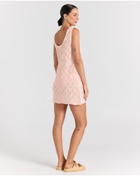 Poolside Paradiso - Messina U Knit Crochet Dress – Peony