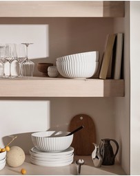 Georg Jensen - Bernadotte Salad Bowl with Servers Set