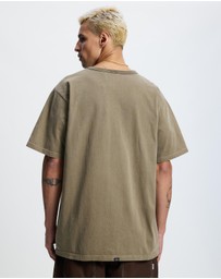 Thrills - Workwear Embroidered Merch Fit Tee