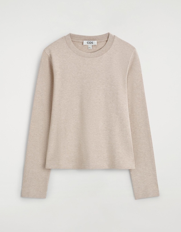 COS - Clean Cut Regular Long-Sleeved T-Shirt