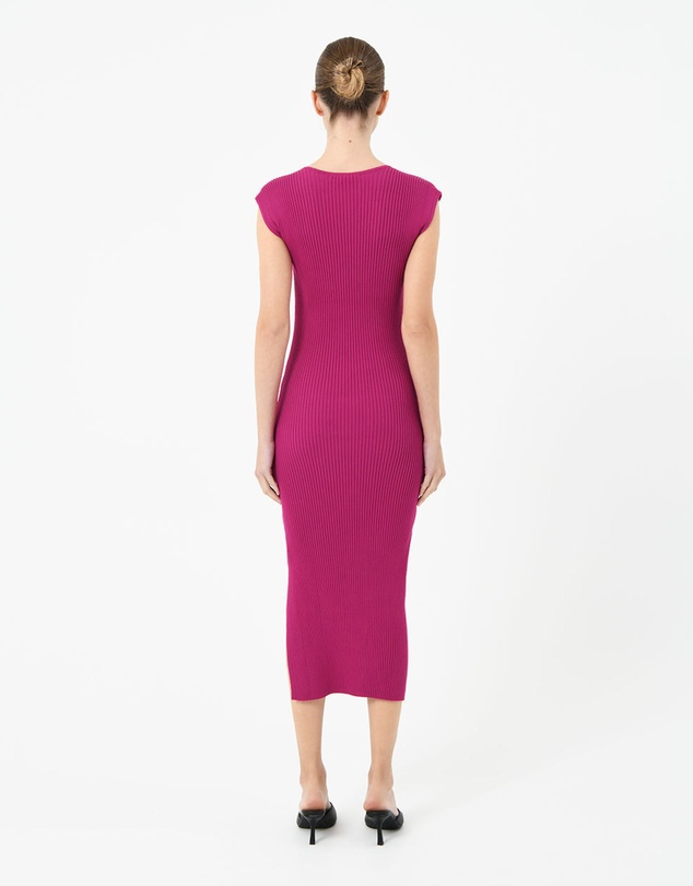 Forcast - Mara Heart Neck Knit Dress