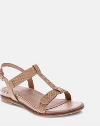 Mia Vita - Olympia Adjustable Sandal - Sand