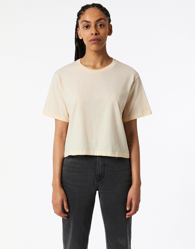 American Apparel - Women's Fine Jersey Boxy T-Shirt