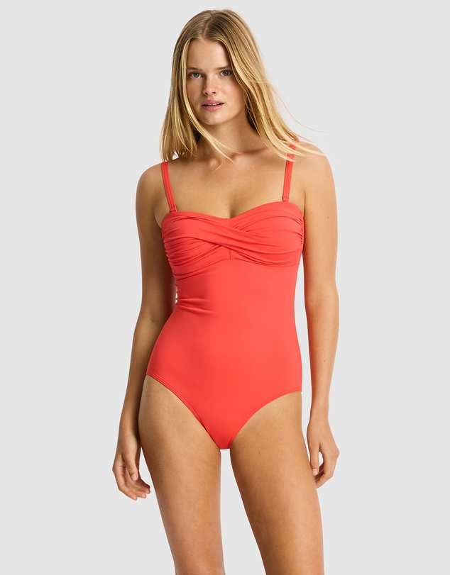 Sea Level Australia - Essentials Edit Twist Bandeau One Piece