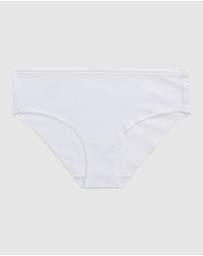 Lauren by Ralph Lauren - Cotton & Lace Hipster Brief