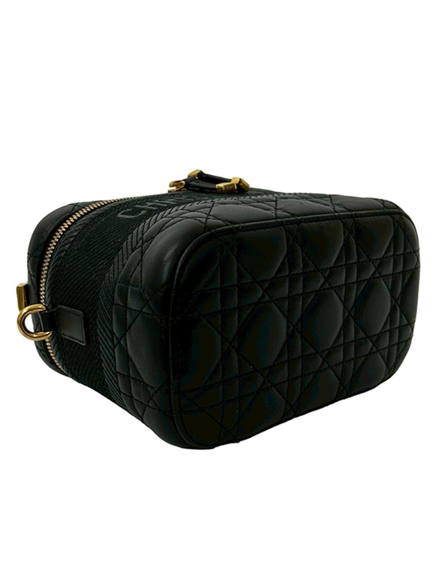 Pre-Loved by Azura Reborn - Pre-Loved Small Lambskin Cannage DiorTravel Vanity Case