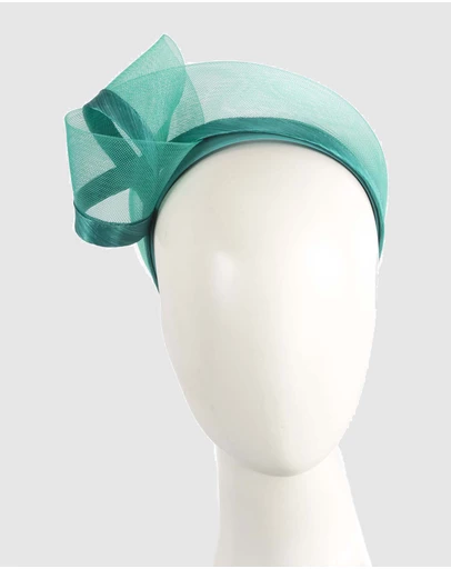 Fillies Collection - Teal Headband Fascinator