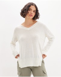 Amelius - Davina Contrast Knit Top