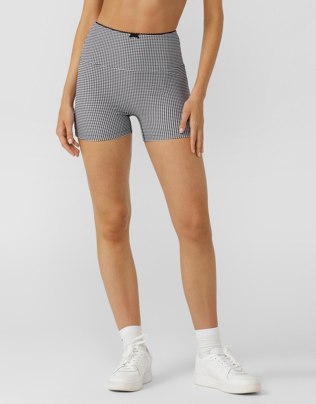 Lorna Jane - Check On It 9cm Bike Shorts