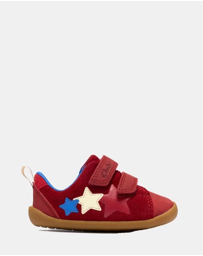 Clarks - Roamer City (T) Dark Red