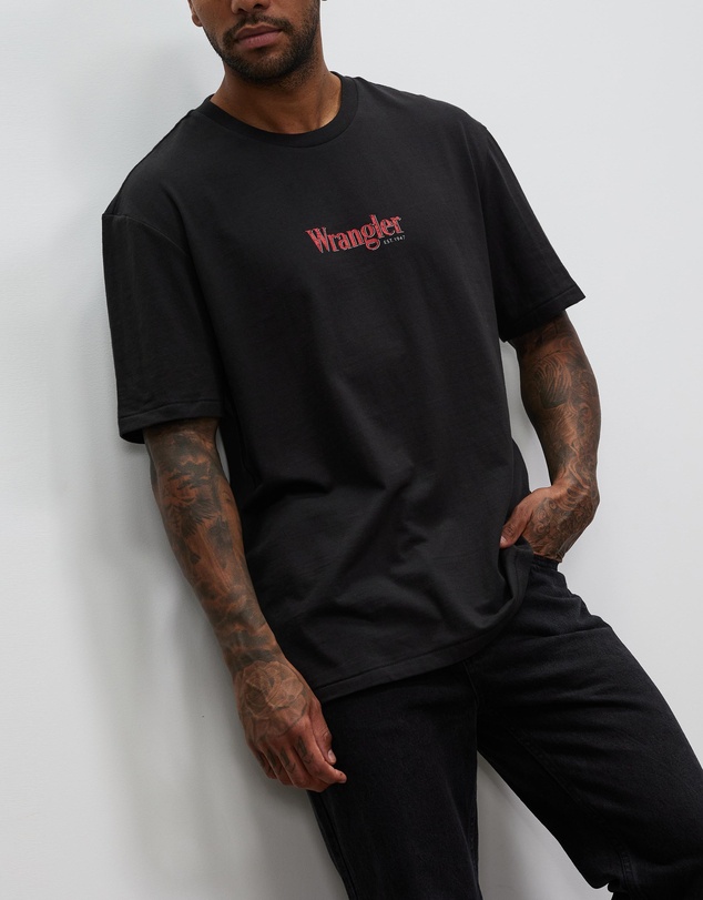 Wrangler - Baggy Model Tee - THE ICONIC EXCLUSIVE