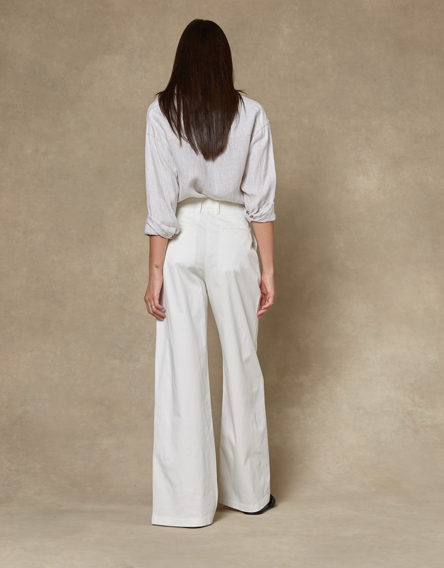DRICOPER DENIM - Maya Ivory Wide Leg Pants
