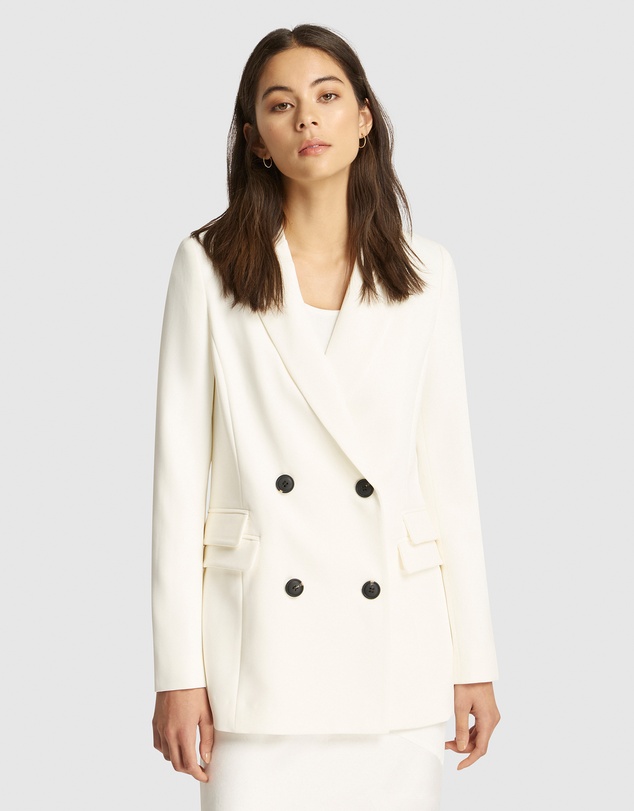 FRIEND of AUDREY - Marc Double Breasted Blazer