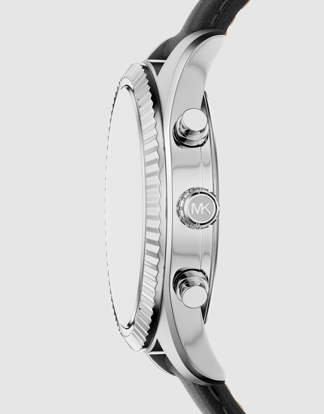 Michael Kors - Lexington Black Chronograph Watch