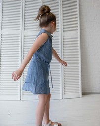Quapi - Fanya Stripe Dress - Kids-Teens