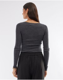 Amelius - Ellie Merino Knit Boat Neck