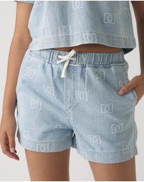 Decjuba Kids - Brynne Denim Shorts - Teens