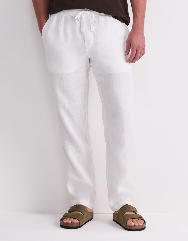 Sportscraft - Caffery Yarn Dyed Linen Pant