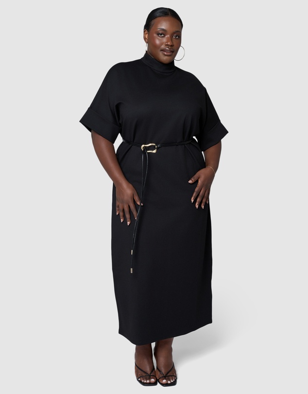 Sunday In The City - Noir T-Shirt Dress