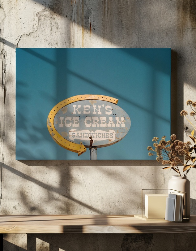Olive et Oriel - Route 66 Iv by Bethany Young Art Print