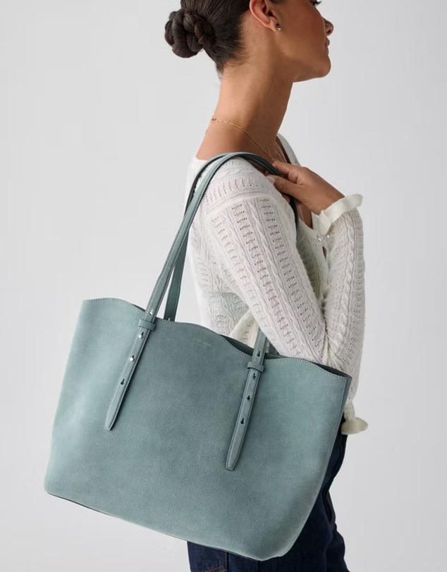Kate Spade - Do It All Wavy Suede Large Tote Bag