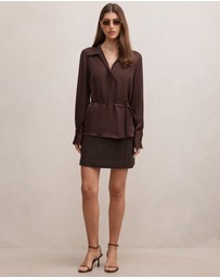 Forever New - Arlo Waist Tie Shirt