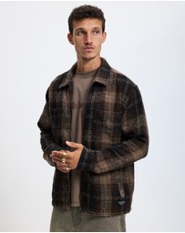 Thrills - Primitive Cropped Flannel Jacket