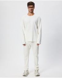 Surrounded By Ghosts - The Litharge Dropped Crotch French Terry Pants