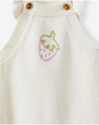 Cotton On Kids - Baby Organic Blend Knit Dungaree