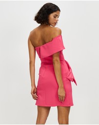 Romance by Honey and Beau - Serena Bow Mini Dress
