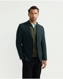 Oxford - Blake Herringbone Wool Blazer