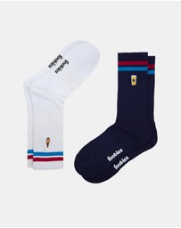 American Needle - Melbourne Bitter Bottle Pint Sneaker Sock 2 Pack
