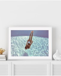 Olive et Oriel - Underwater Love Art Print
