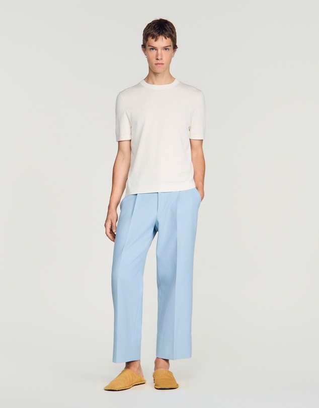 Sandro - Pablo Tee Cotton Sweater