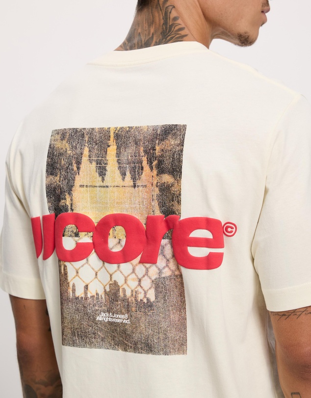 Jack & Jones - Club Photo Print SS Crew Neck Tee