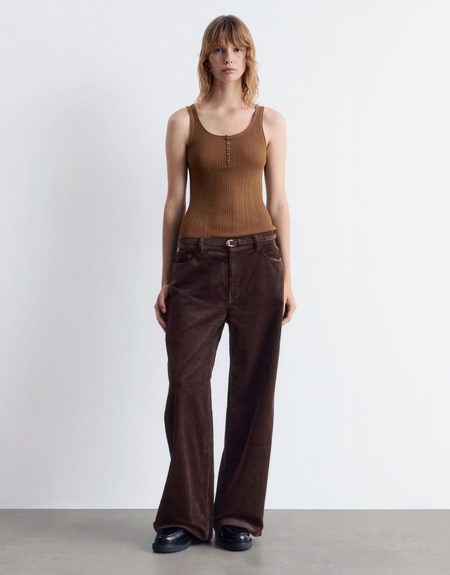 & Other Stories - Wide-Leg Corduroy Trousers