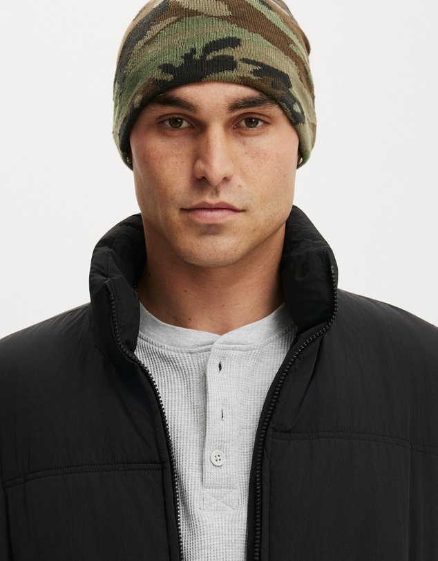 Cotton On - Skull Beanie