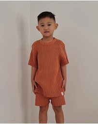 All Fenix - Mini Rib Knit Shorts - Babies-Kids