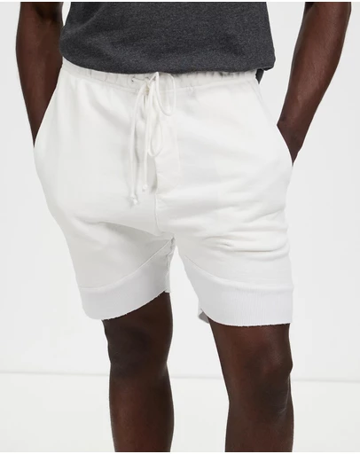Surrounded By Ghosts - The Larimar French Terry Track Shorts