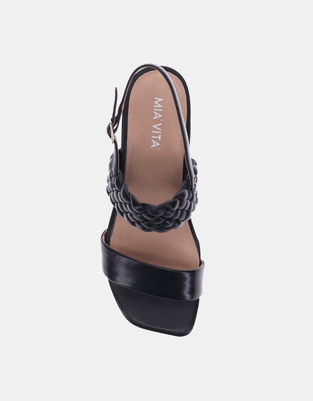 Mia Vita - Yuki Heeled Sandal - Black