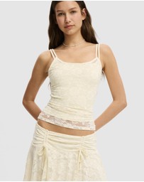 Cotton On - Lace Scoop Cami