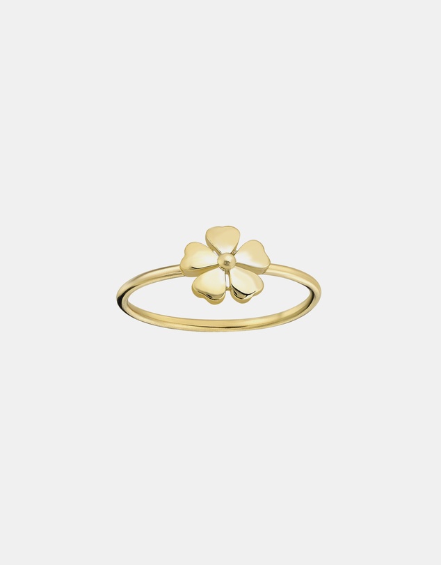Zoe Olivia - 9K Gold Flower Ring